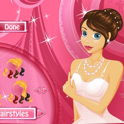 Bride hair game